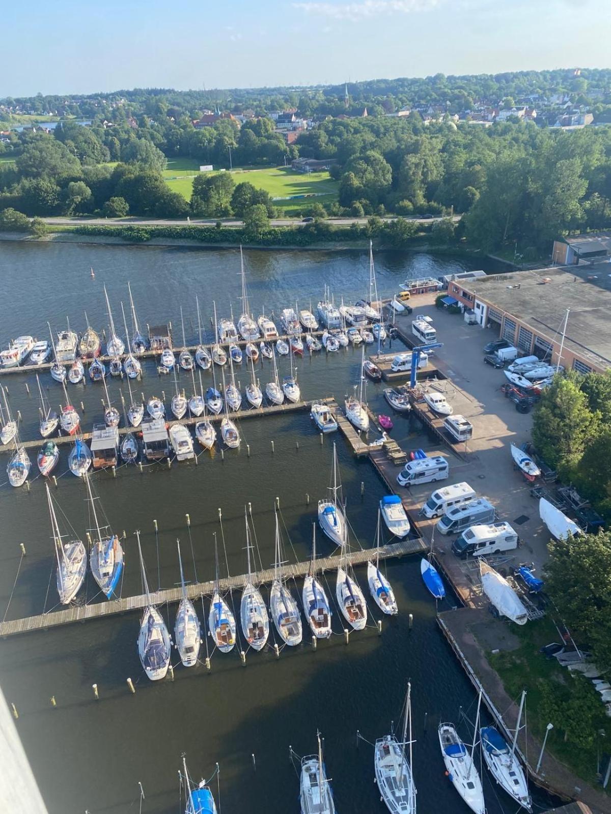 Hafenblick Daire Schleswig Dış mekan fotoğraf